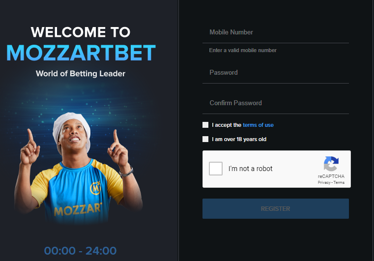 MozzartBet Casino login